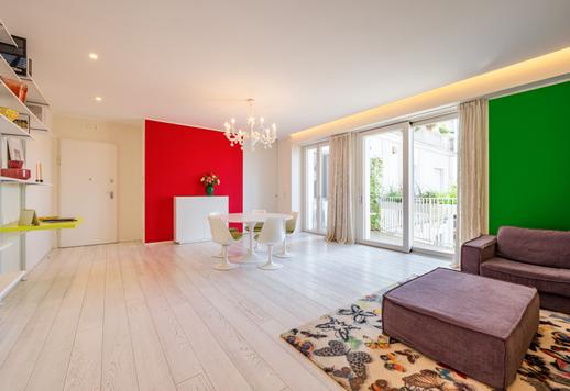 Vivienda de 232 m² situada en uno de los edificios más prestigiosos del racionalismo milanés, proyectado en los años treinta por el arquitecto Pietro Portaluppi Image 3
