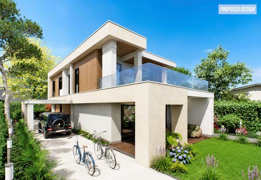 Propriété de 290 m² sur deux niveaux, située sur un terrain privé de 1 000 m², bénéficiant d'un emplacement stratégique entre la mer et des commodités haut de gamme Image 4