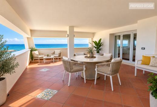 Striking 382 sqm apartment across the top two floors of an elegant beachfront building in Francavilla al Mare Image 4