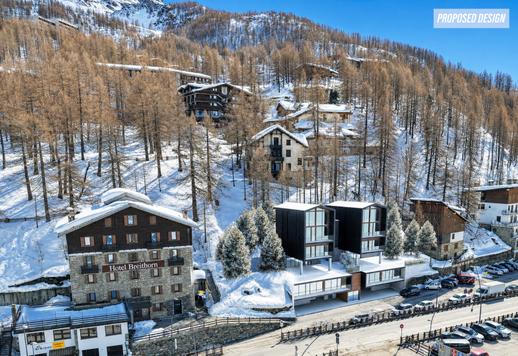 Prestigioso chalet di nuova costruzione di 550 mq lordi su cinque livelli, con cinque camere e cinque bagni, nel cuore pulsante di Breuil-Cervinia Image 6