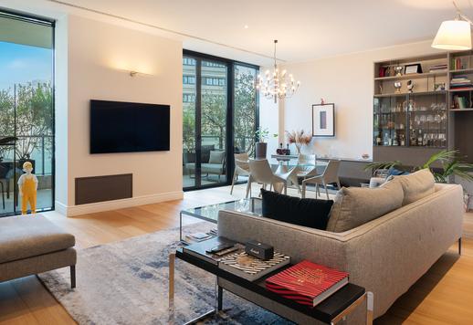 Esclusivo appartamento di 171 mq ad un unico livello nel prestigioso distretto di Porta Nuova a Milano, completo di tre ampie camere da letto, tre bagni e un vivibile balcone. Image 1