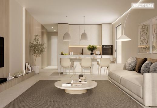 Proprietà di 91 mq con due camere da letto e due sale da bagno al primo piano di lussuoso complesso residenziale Image 6
