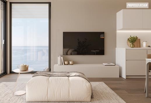 Proprietà di 91 mq con due camere da letto e due sale da bagno al primo piano di lussuoso complesso residenziale Image 4