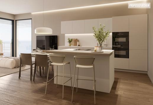 Trilocale di 105 mq su unico livello al secondo piano in raffinato condominio di nuova costruzione Image 7